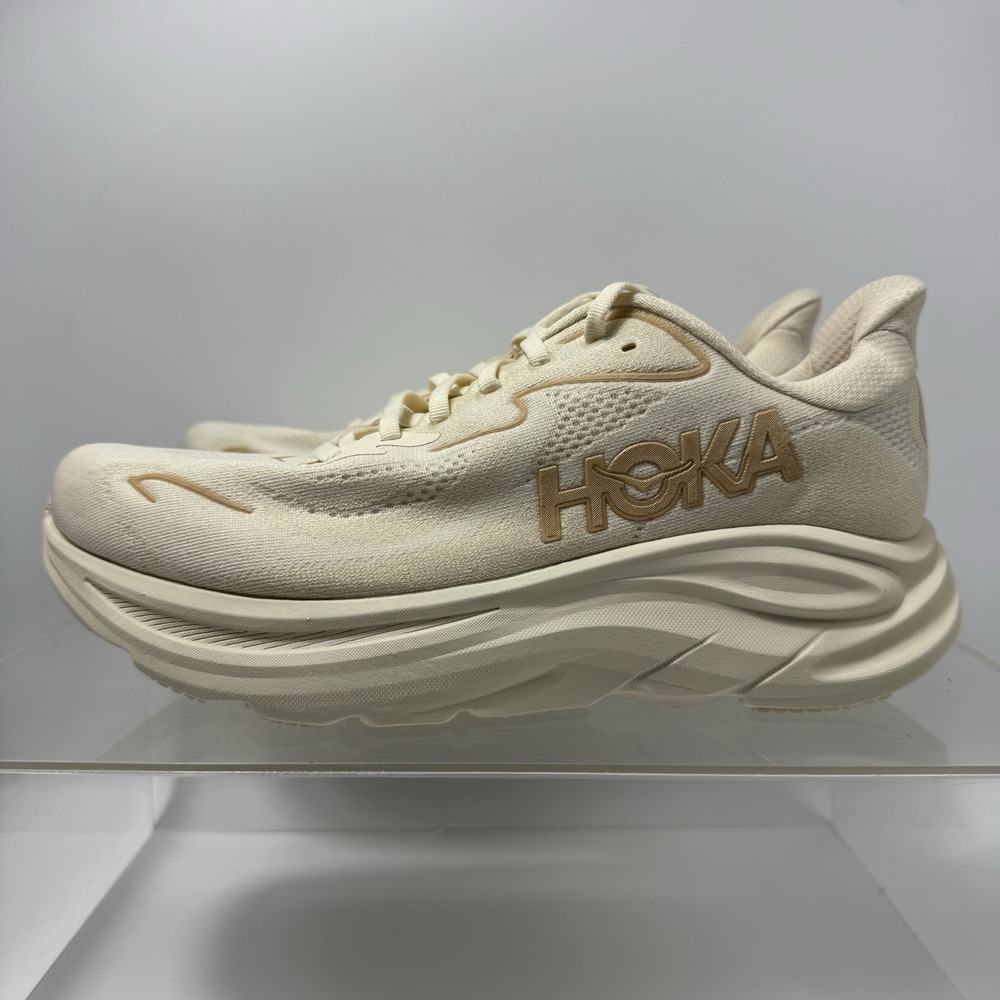 Brand New Hoka One One Clifton 10 Vanilla 1162050 VCH Women's Size 10 D Wide